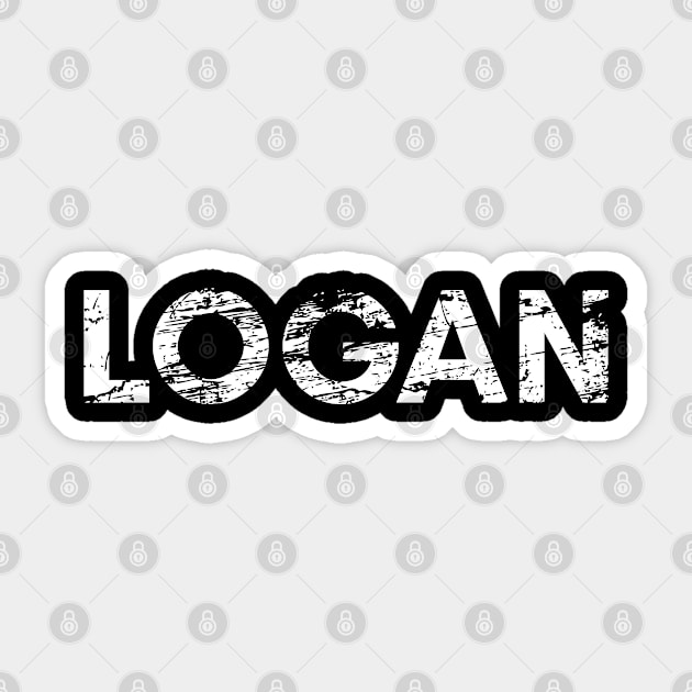 Logan Sticker by tonycastell